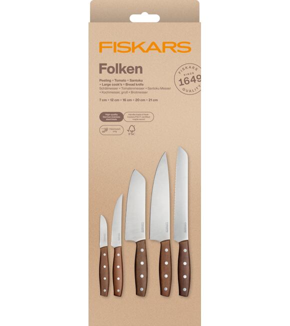 Folken Messerset, 5-teilig FISKARS 1075688